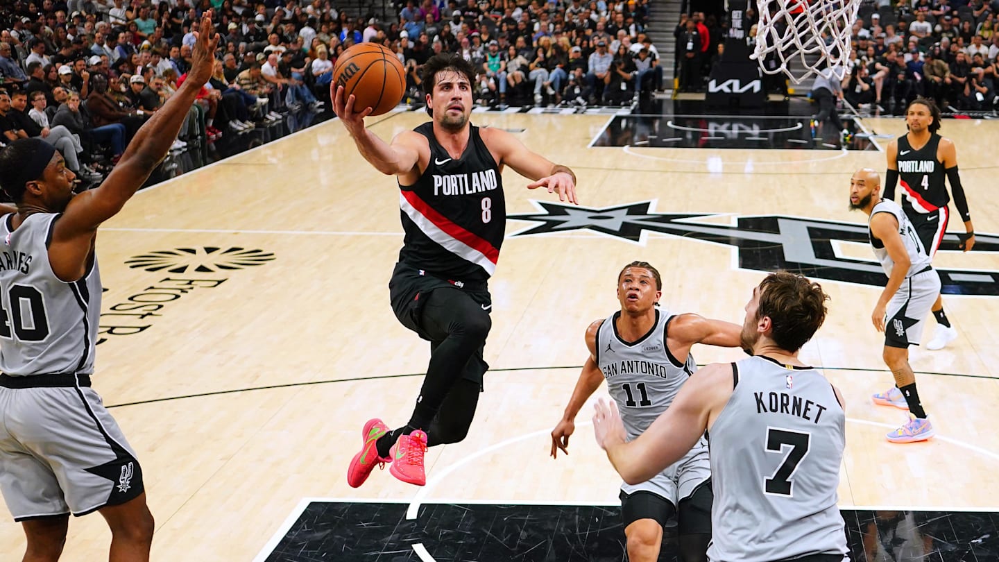 Western Conference First Round: How to Watch Spurs vs. Trail Blazers Game 1