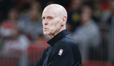 Apr 1, 2026; Chicago, Illinois, USA; Indiana Pacers head coach Rick Carlisle looks on from the sidelines during the first half at United Center. Mandatory Credit: Kamil Krzaczynski-Imagn Images