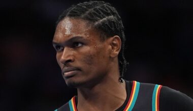 Apr 10, 2026; Charlotte, North Carolina, USA; Detroit Pistons guard/forward Ausar Thompson (9): Jim Dedmon-Imagn Images