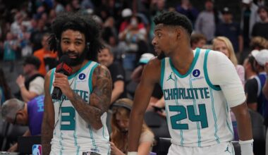 Jeff Peterson Clearly States His Intentions to Re-Sign Coby White in Charlotte