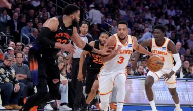 Atlanta Hawks Live Coverage in Game Three of NBA Playoffs First Round vs Knicks