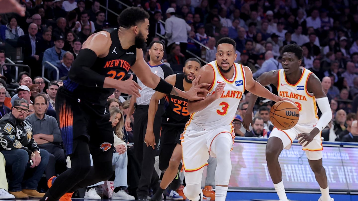 Atlanta Hawks Live Coverage in Game Three of NBA Playoffs First Round vs Knicks