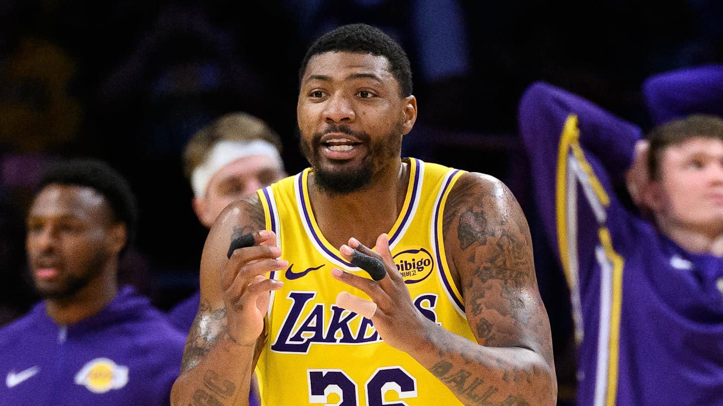 Los Angeles Lakers guard Marcus Smart