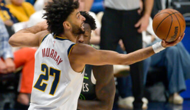 Jamal Murray finds way to lead Denver Nuggets to Game 1 win over Timberwolves