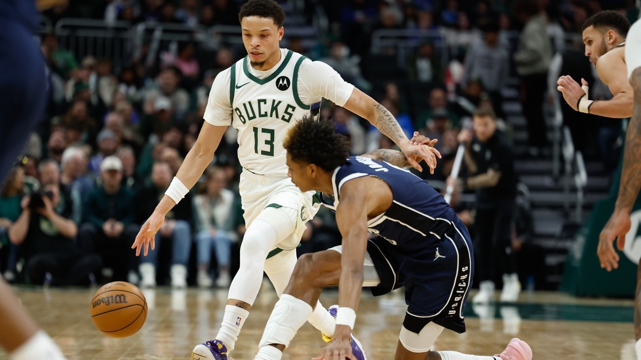 Rollins scores 24, Kuzma adds 20 and the Bucks beat Mavericks 123-99 to snap 4-game skid