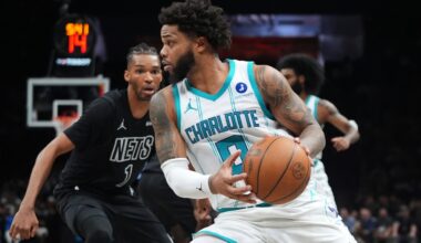 Brandon Miller scores 25, Miles Bridges 19 as Hornets beat Nets 117-86