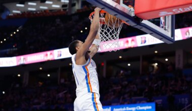 What happened at OKC Thunder's Wednesday, Apr. 1 practice