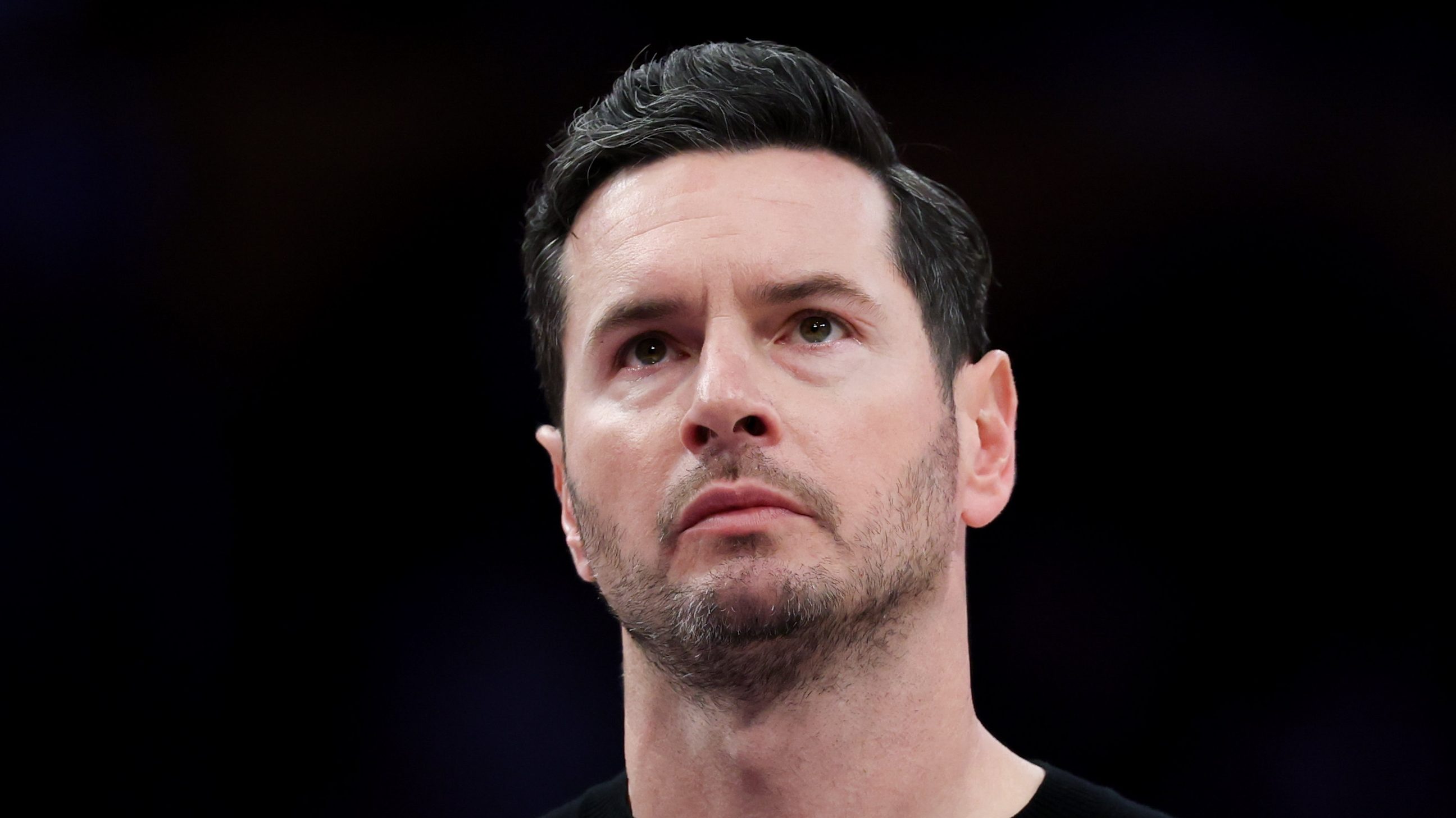 Los Angeles Lakers head coach JJ Redick got emotional