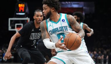 Brandon Miller scores 25, Miles Bridges 19 as Hornets beat Nets 117-86