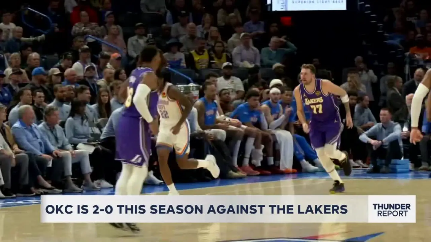 Thunder host red-hot Lakers in late-season playoff style test