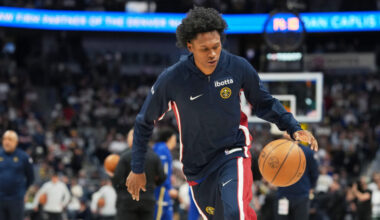 Peyton Watson, Tim Hardaway Jr. leave Nuggets game with Jazz with injury