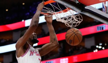 Sheppard scores 27 points on a career-high 9 3s in the Rockets' win over the the Bucks