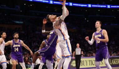 Full injury report for Thursday's Lakers vs. Thunder matchup