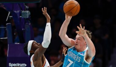 Charlotte's Kon Knueppel sets Hornets' franchise record for 3-pointers in a season
