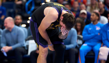 Luka Dončić injury update: Lakers star to get MRI Friday after hurting hamstring