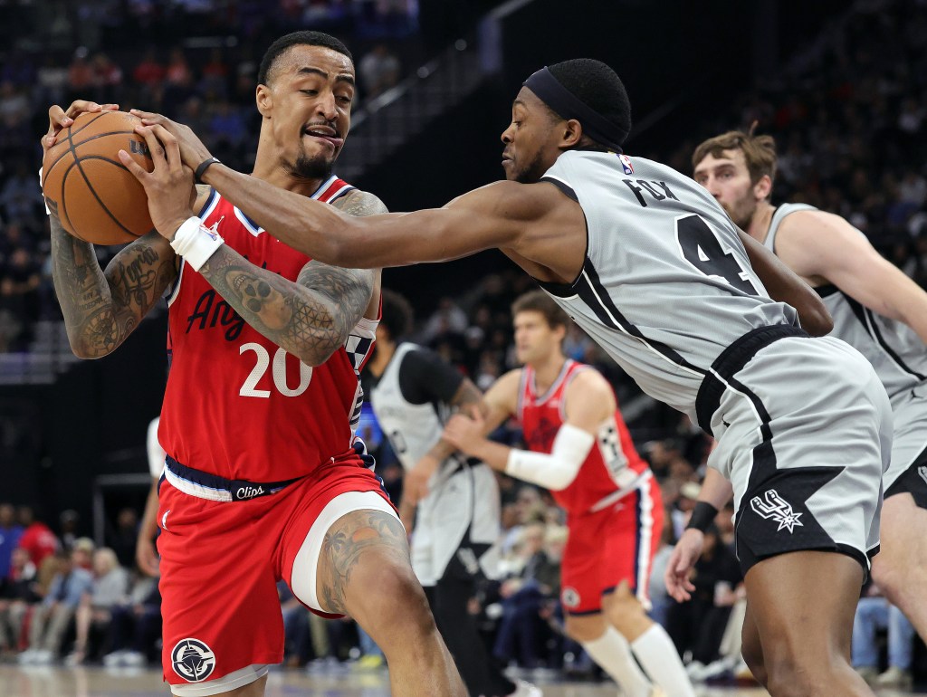 Clippers lose to Wemby-less Spurs, drop into 9th place – Orange County Register