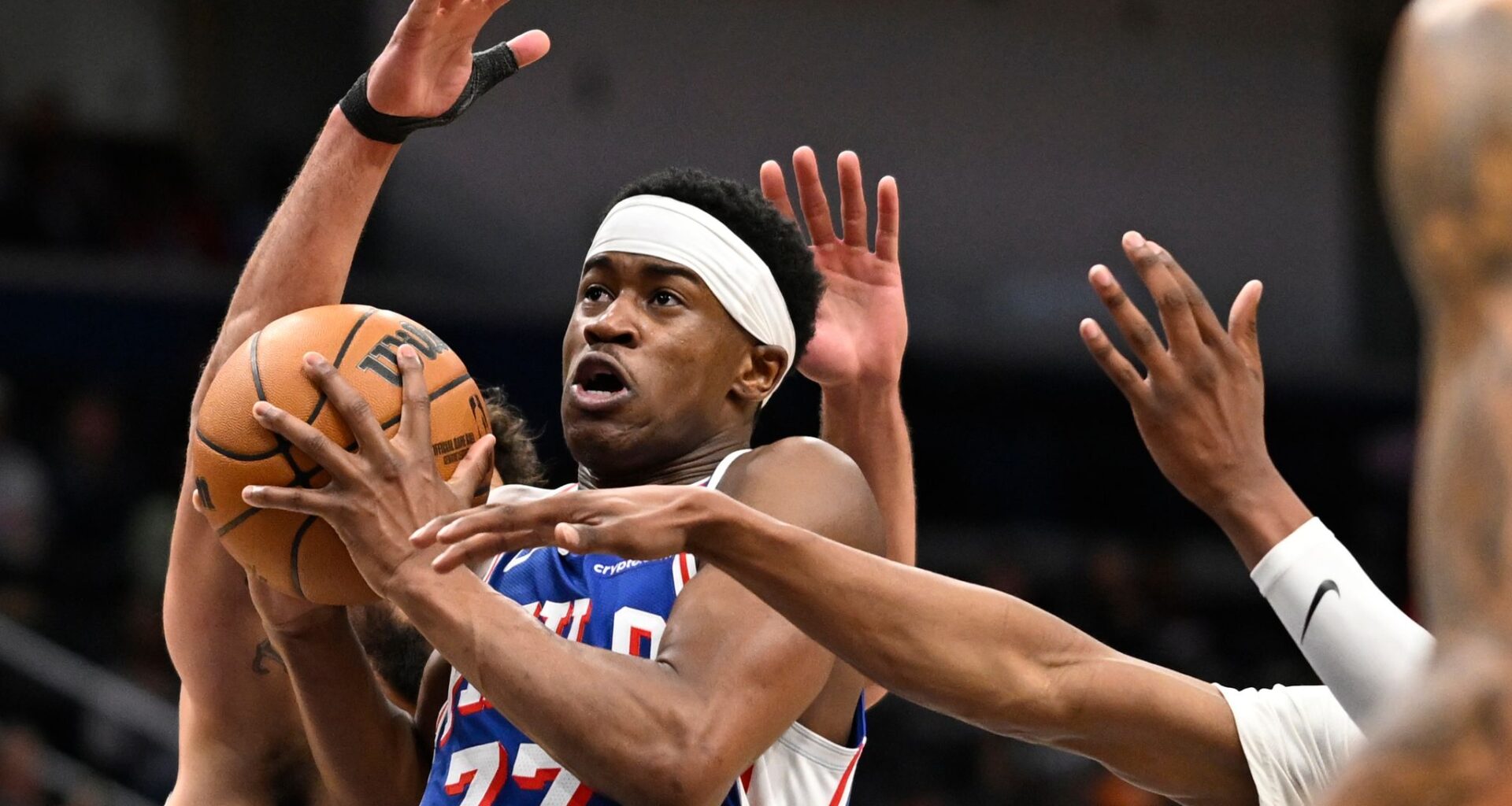 Paul George has 23 points to lead the 76ers past the Timberwolves, 115-103