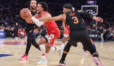 Knicks jump out to massive lead, pummel Bulls by 40
