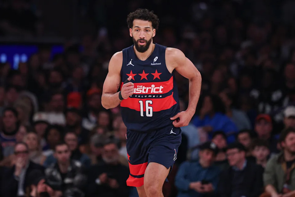 Washington Wizards forward Anthony Gill (16)Vincent Carchietta-Imagn Images