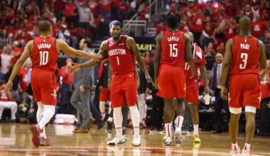 Rockets jersey history No. 10