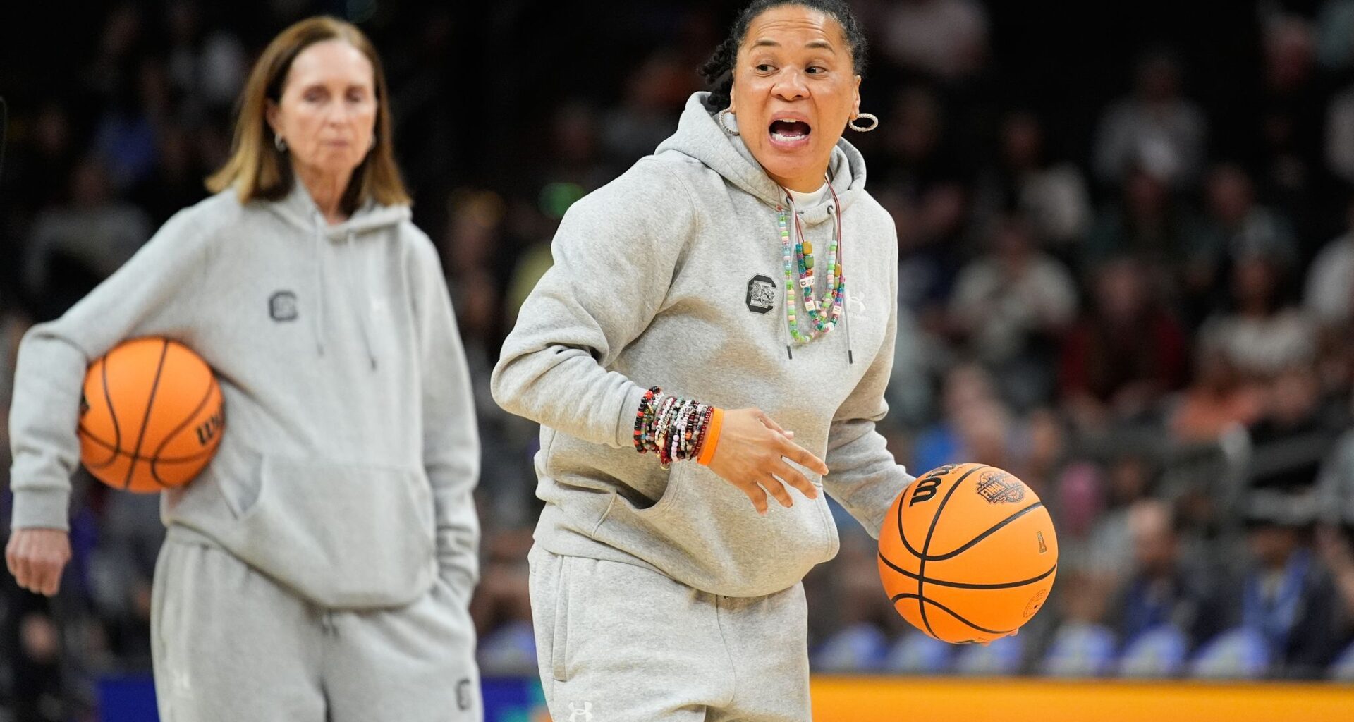 South Carolina and UCLA are expecting another physical game as they meet for women's national title