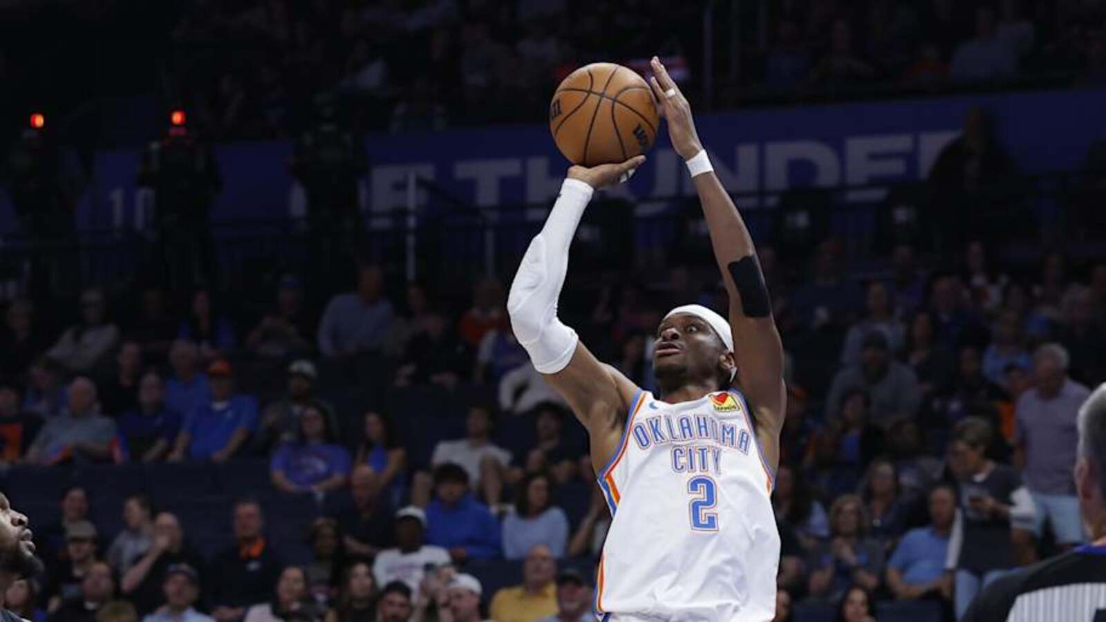 OKC Thunder Reveal Starting Lineup vs. Jazz