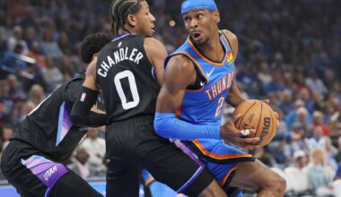 Holmgren, Gilgeous-Alexander pace Thunder, who score season-high 146 points in rout of the Jazz