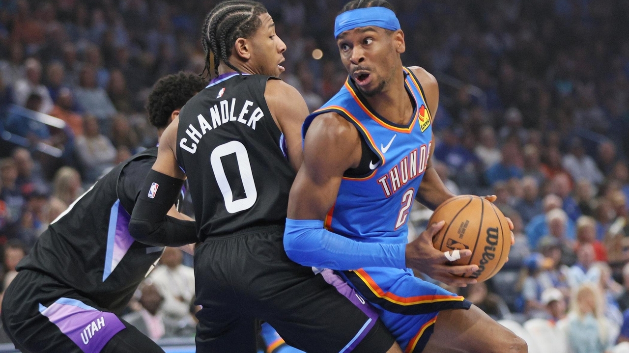 Holmgren, Gilgeous-Alexander pace Thunder, who score season-high 146 points in rout of the Jazz