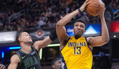 Hawks bolster inside depth for playoff run by signing former Pacers center Tony Bradley