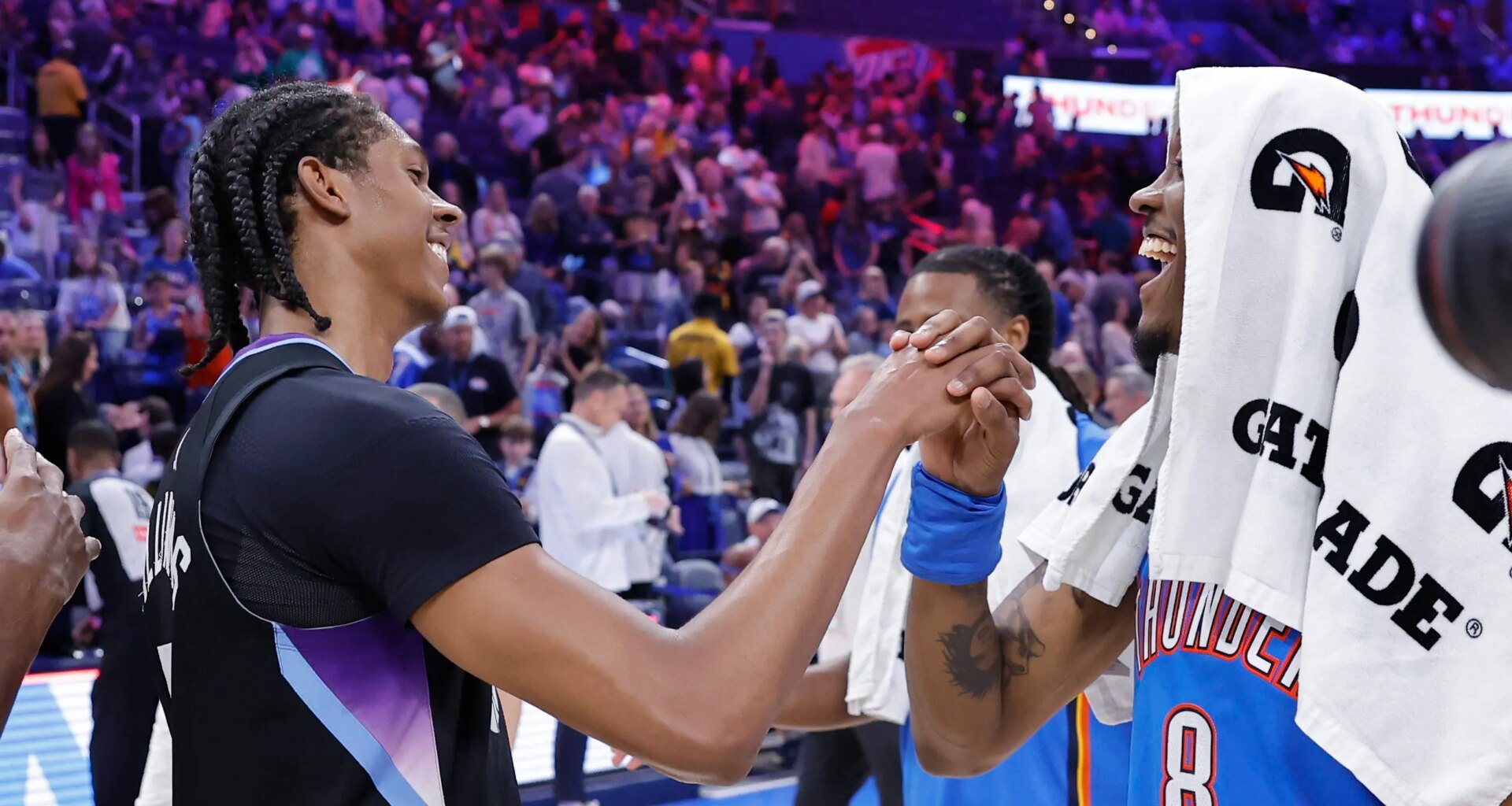 Jalen Williams gets best of brother Cody Williams in OKC's win over Jazz