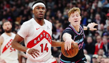 Raptors roll past Heat 121-95, an outcome that locks Miami into the play-in tournament