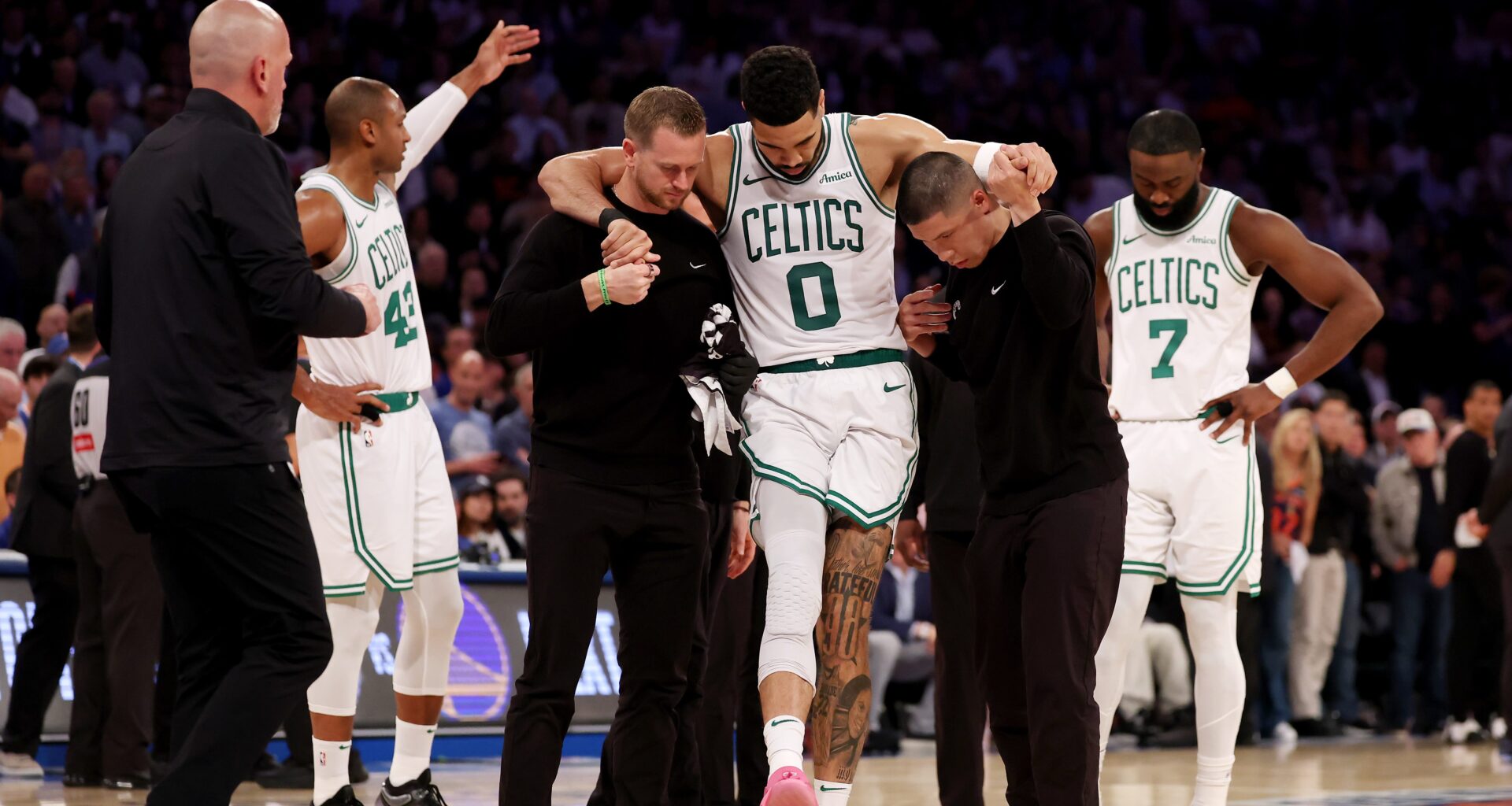Celtics' Jayson Tatum Set To Return To MSG For First Time Since Achilles Injury