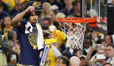 Final Four most outstanding player Elliot Cadeau announces he is returning to Michigan