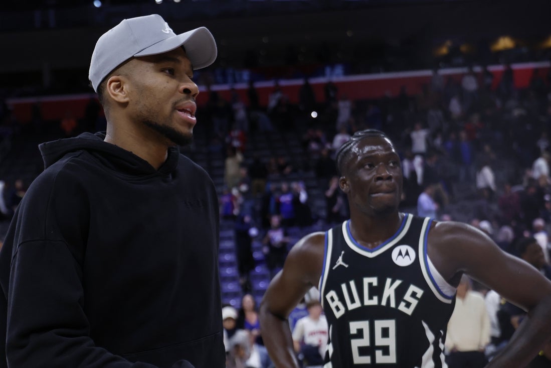 Giannis Antetokounmpo still sidelined; Bucks, Nets playing out season