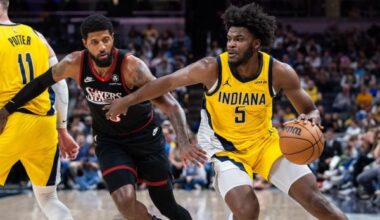 Tyrese Maxey scores 32 to lead Sixers past Pacers | Fox Sports Radio 94.7 FM and 1230 AM