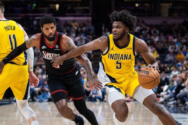 Tyrese Maxey scores 32 to lead Sixers past Pacers | Fox Sports Radio 94.7 FM and 1230 AM