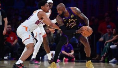 LeBron James reaches 12K assists as Lakers crush Suns