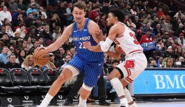 Wagner scores 25 as Magic beat Bulls 127-103 and move into sixth-place tie in the East with Toronto