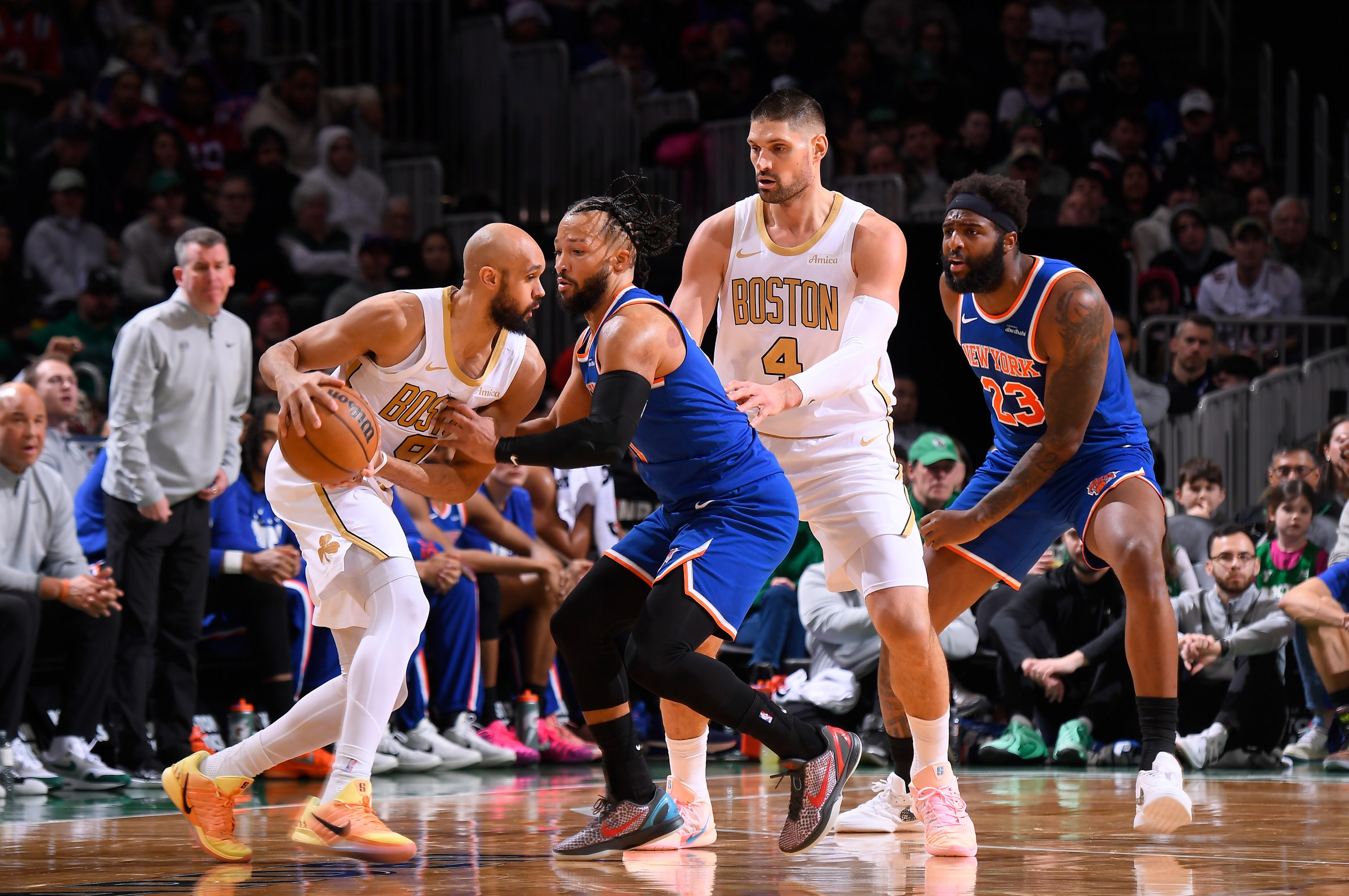 Boston Celtics (54-25) at New York Knicks (51-28) Game #80 4/9/26