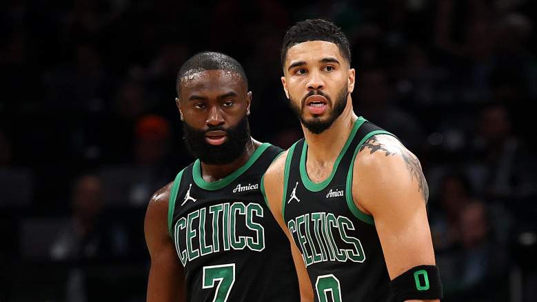 Boston Celtics, Celtics starting lineup, Celtics starters vs Orlando Magic, Celtics injury report, Celtics vs Magic game, Celtics playoffs scenarios, Celtics news, Jaylen Brown, Jayson Tatum, head coach Joe Mazzulla