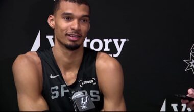 Victor Wembanyama eager for first playoff test as Spurs open prep against Portland