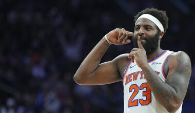 Knicks' Mitchell Robinson Gives Health Update Right Before Playoffs