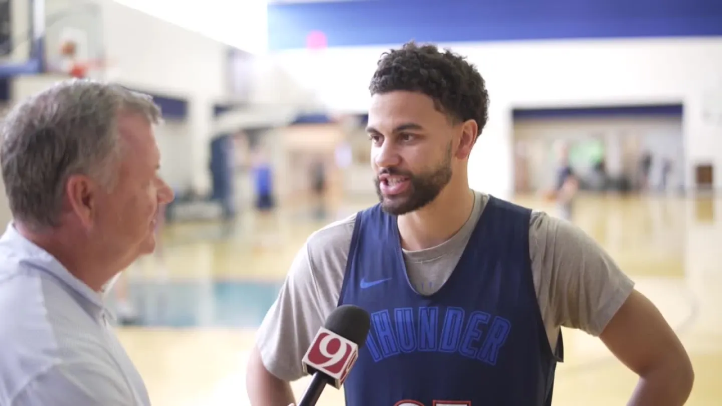 Thunder guard Ajay Mitchell ready for bigger playoff role in second NBA season