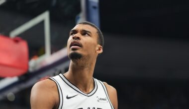 Popovich encourages Spurs as Wembanyama, youthful roster make playoff debuts against Trail Blazers