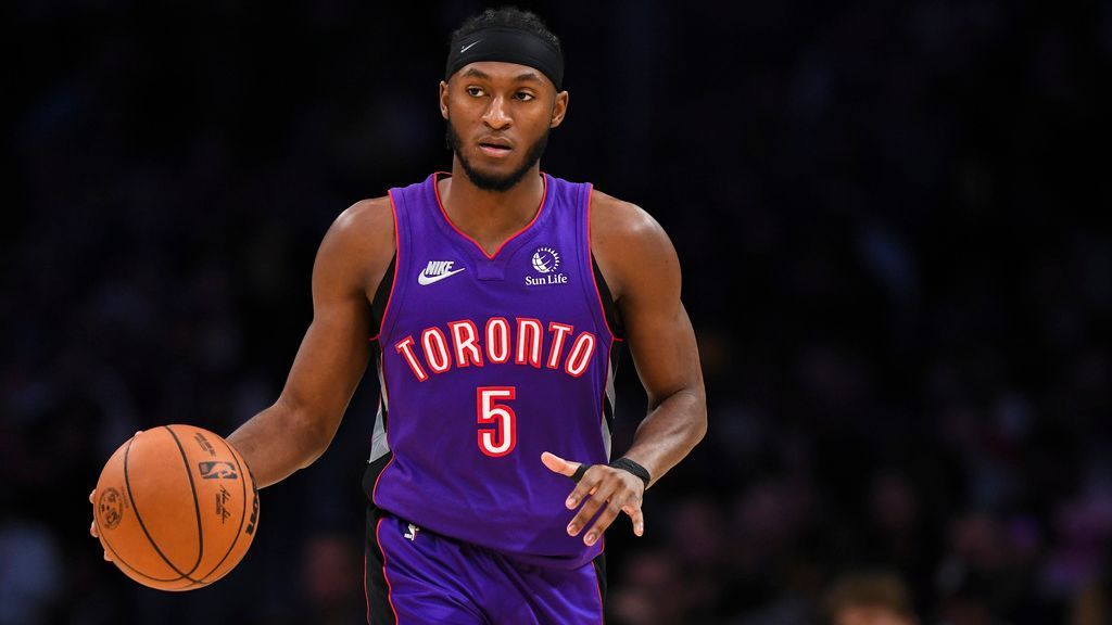 Raptors' Quickley (hamstring) to miss Game 1 vs. Cavaliers