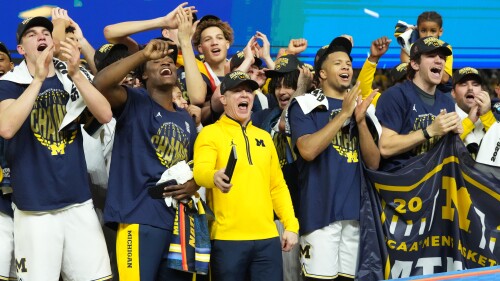 NCAA Basketball: Final Four National Championship-Connecticut at Michigan