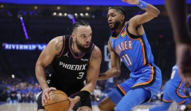 Defense fuels Thunder’s Game 1 blowout of Suns