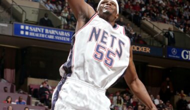 Nets jersey history No. 55