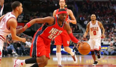 Nets jersey history No. 55