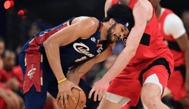 Cleveland Cavaliers center Jarrett Allen.